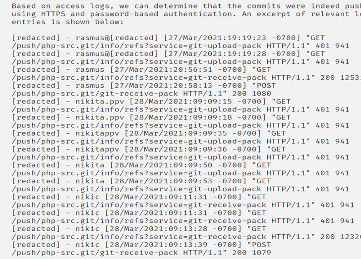 php logs